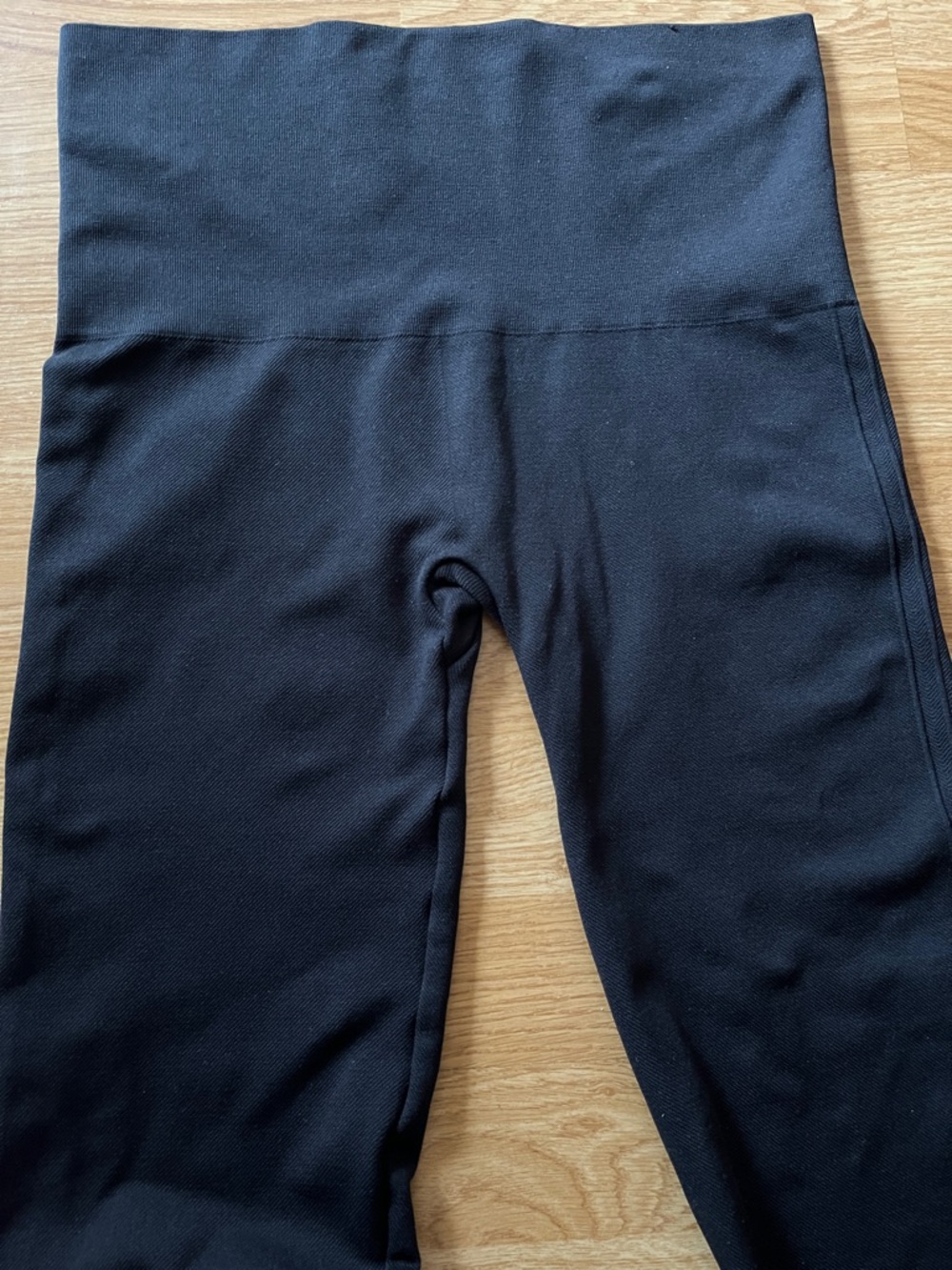 Spanx Twill Black Leggings